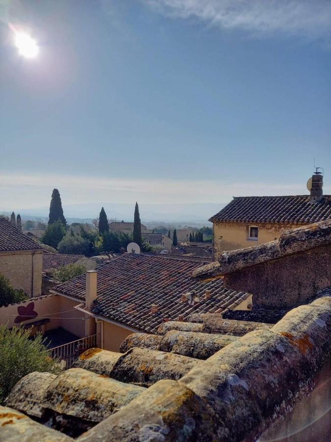 Les Chambres Du Vieux Bistrot Cabrières-dʼAvignon Exteriör bild