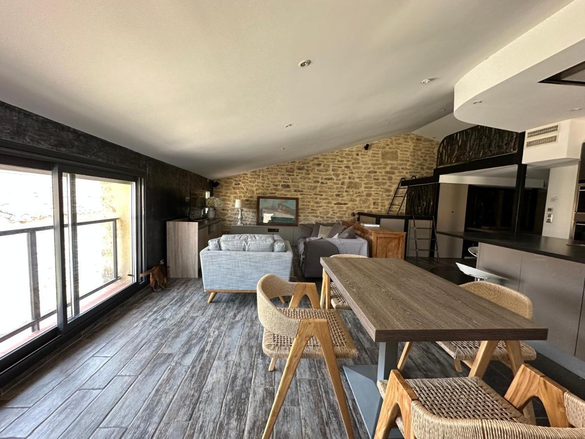 Les Chambres Du Vieux Bistrot Cabrières-dʼAvignon Exteriör bild